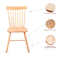 Silla Windsor Madera - Miniatura 4