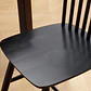 Silla Windsor Madera - Negra - Miniatura 3