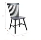 Silla Windsor Madera - Negra - Miniatura 6