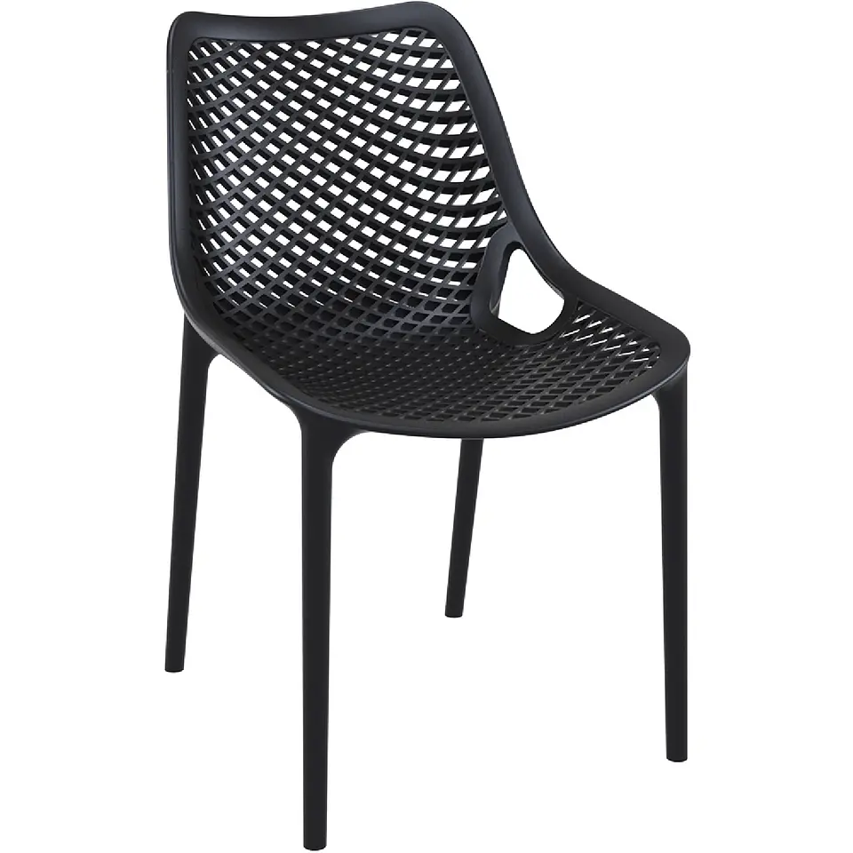 Silla de Terraza Berlín - Negra 1