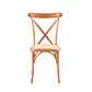 Silla Crossback Madera y Rattan - Natural - Miniatura 3