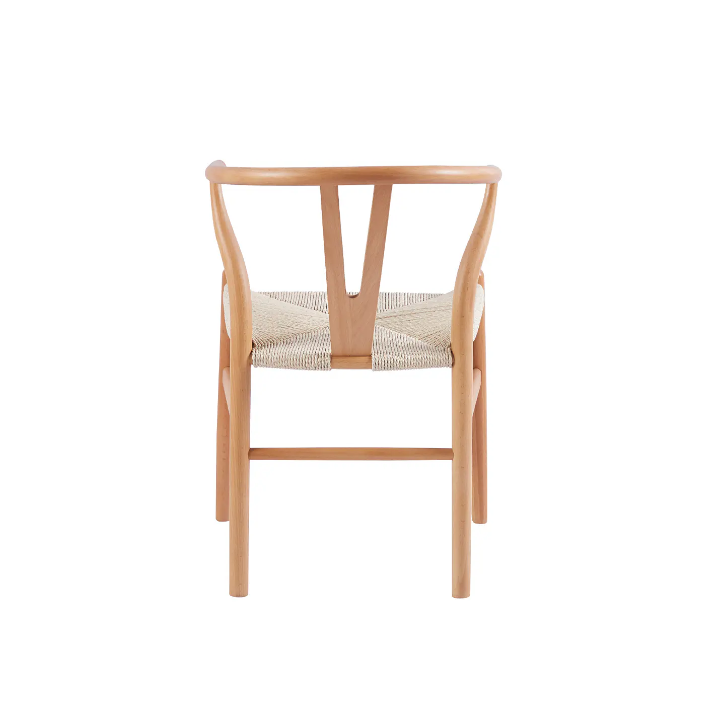Silla Wishbone Madera e Hilo de cuerda - Natural 3