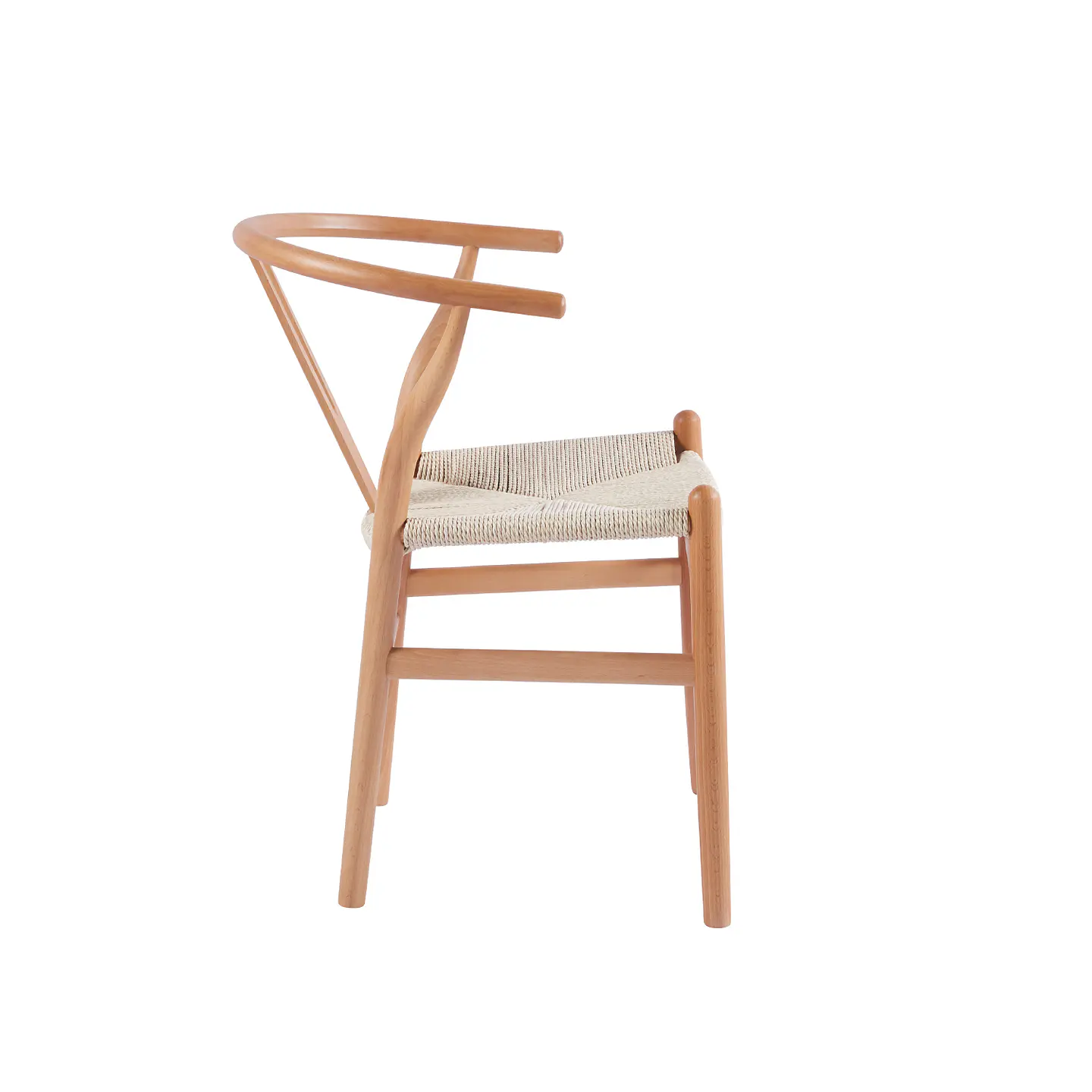 Silla Wishbone Madera e Hilo de cuerda - Natural 4