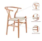 Silla Wishbone Madera e Hilo de cuerda - Natural - Miniatura 5