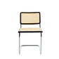 Silla Breuer Madera y Rattan - Negra - Miniatura 3