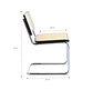 Silla Breuer Madera y Rattan - Negra - Miniatura 6