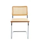 Silla Breuer Madera y Rattan - Natural - Miniatura 3