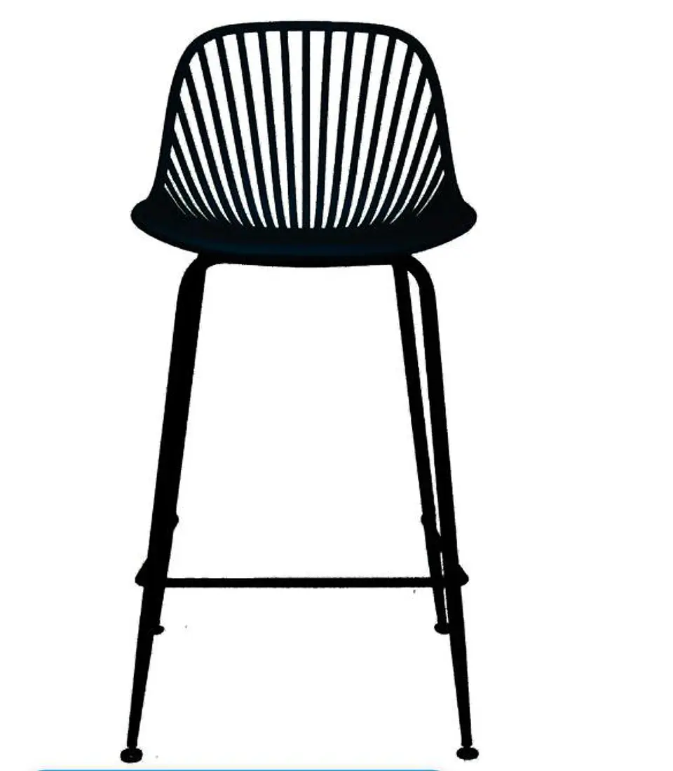 Taburete Tropea 77 cm - Negro 3