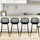 Taburete Tropea 77 cm - Negro - Miniatura 4