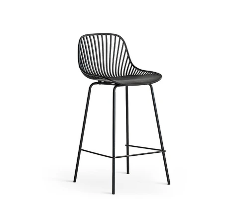 Taburete Tropea 77 cm - Negro