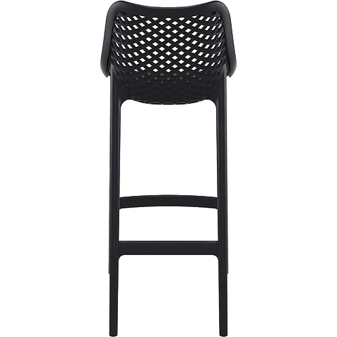 Taburete de Bar o Terraza Berlín - Negro y Blanco 