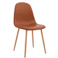 Silla Spoon Ecocuero - Café  - Miniatura 1