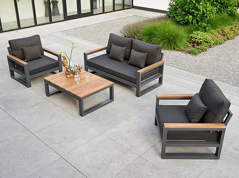 Living Terraza Industrial Inclinada