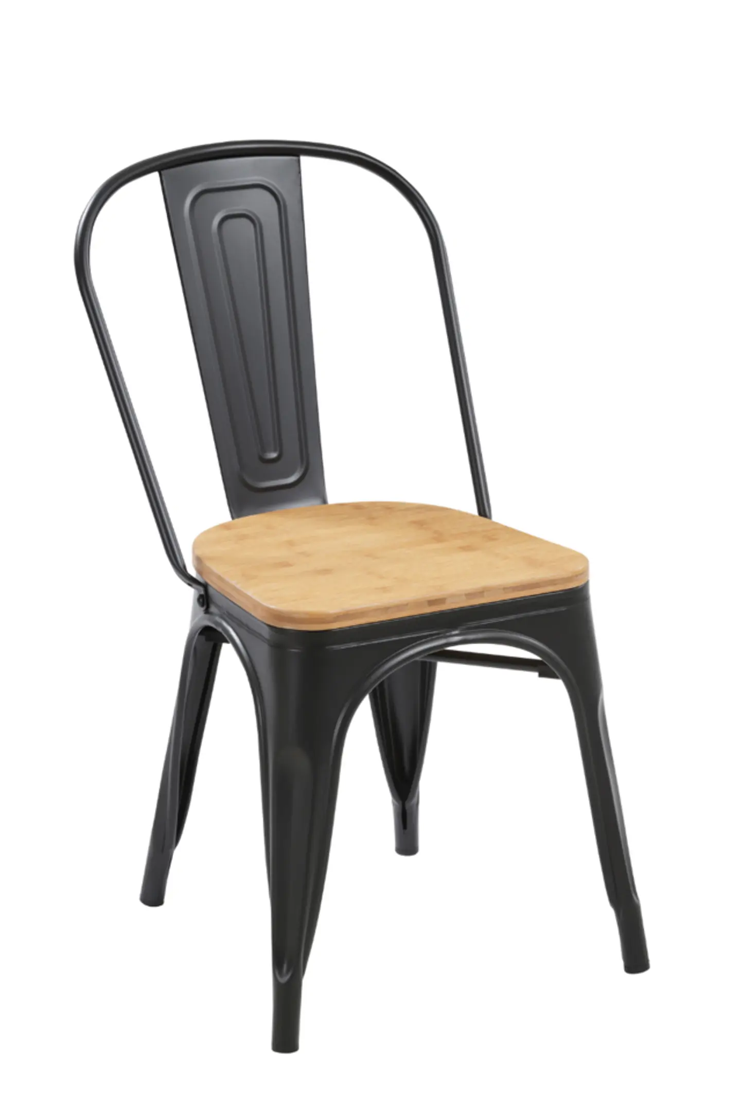 Comedor Larraín 6 Personas Tolix Madera - Negro 7