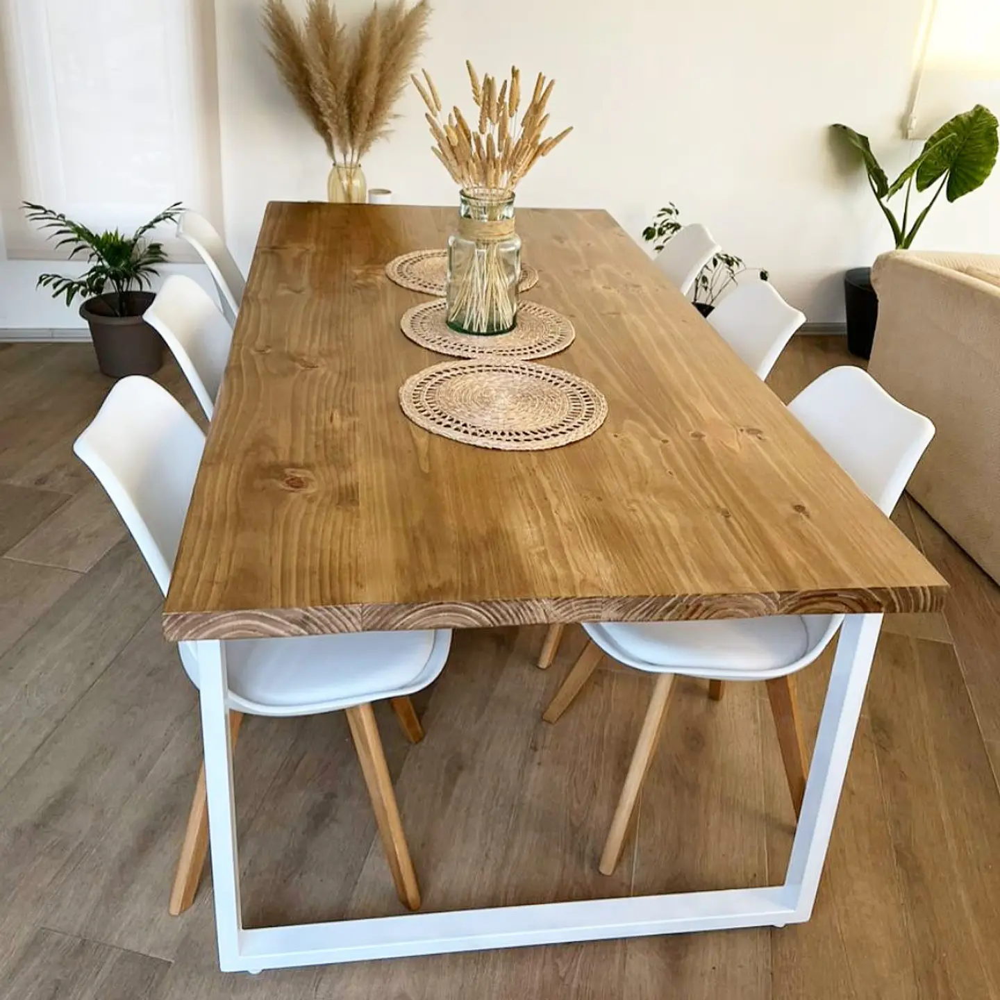 Comedor Andes 6 a 8 Personas - Tulip - Blanco 1