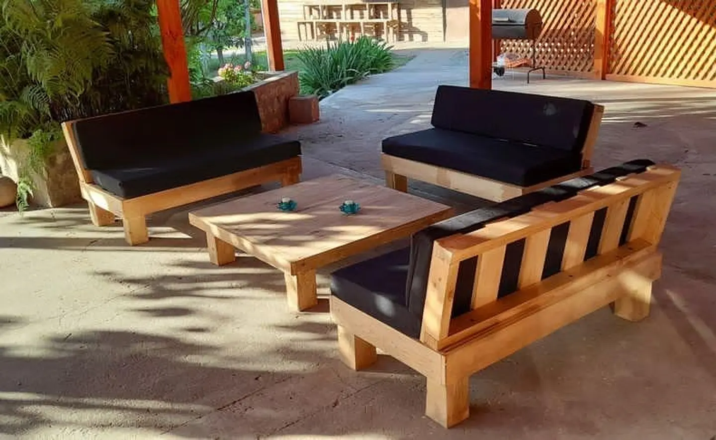 Living Terraza Negro 5