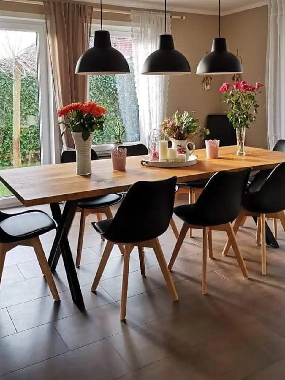 Comedor en X para 8 a 10 Personas - Tulip  1