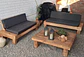 Living Terraza 2 sofás Posavasos - Varios Colores - Miniatura 1