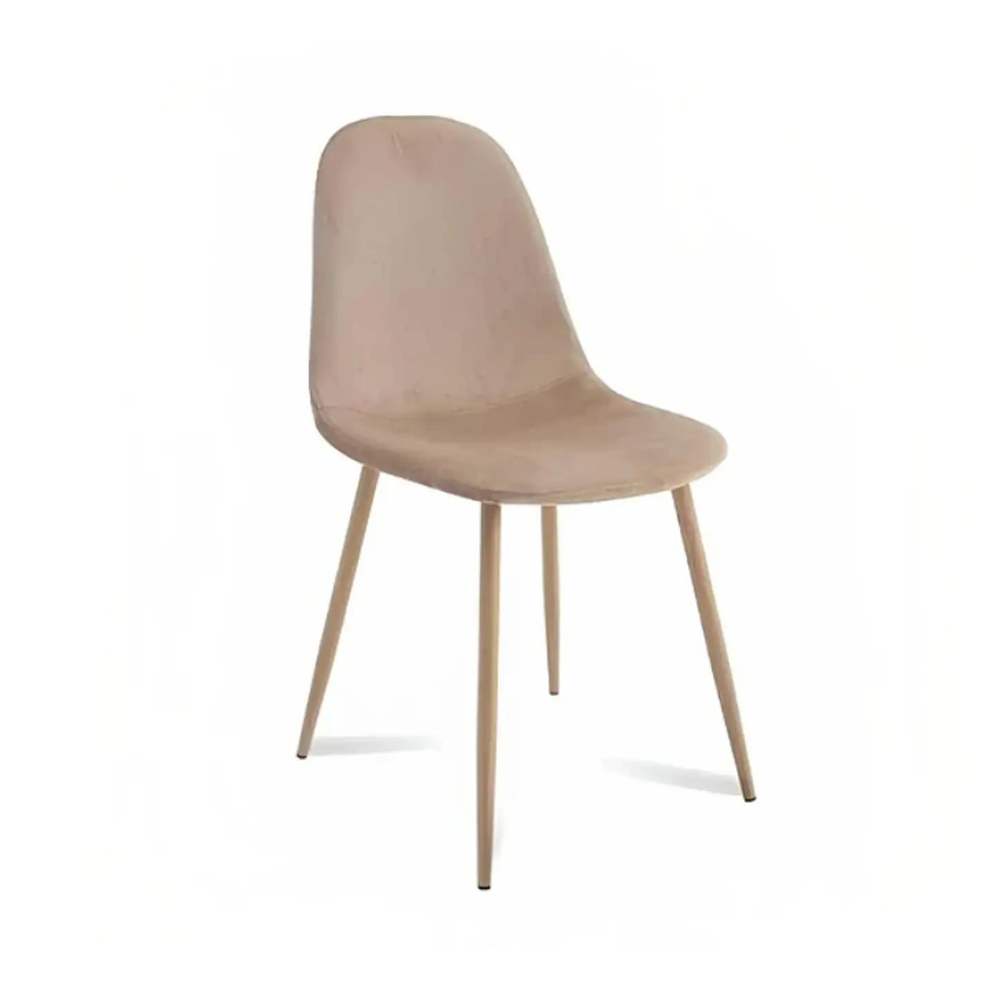 Silla Spoon Velvet Terciopelo - Beige Oscuro 1