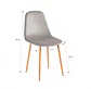 Silla Spoon Velvet Terciopelo - Gris - Miniatura 3