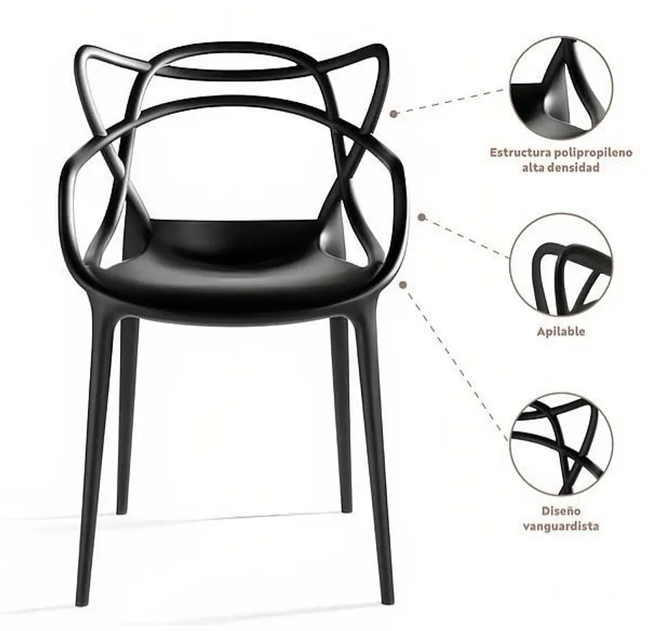 Silla Master - Negra 2
