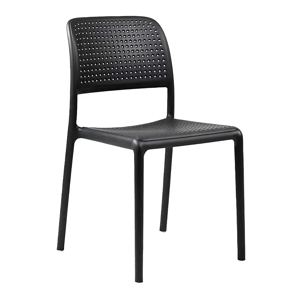 Silla Hoffman Enrejada - Negra Completa 1