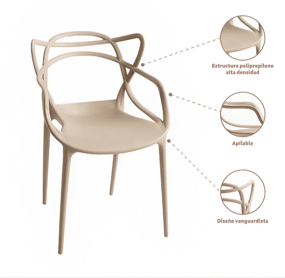 Silla Master - Beige 5