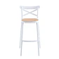 Taburete Crossback 77 cm - Blanco - Miniatura 3