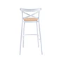 Taburete Crossback 77 cm - Blanco - Miniatura 4