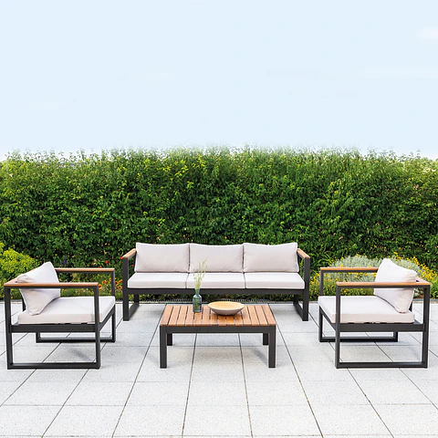 Living terraza Industrial 5 personas