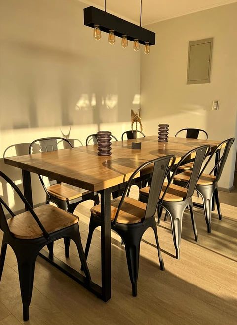 Comedor 8 personas Tolix Premium