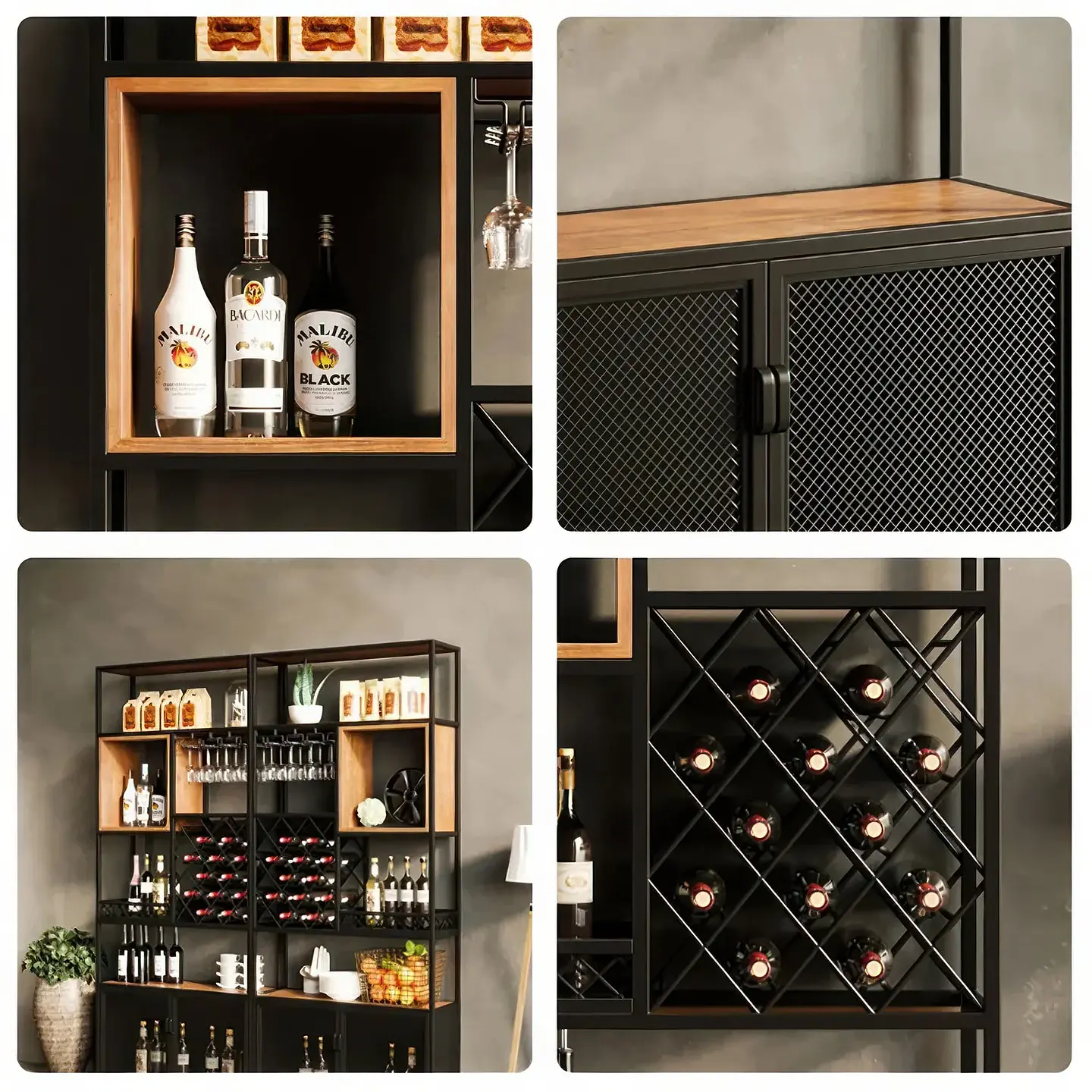 Bar y Cava de Vinos, Licores, copas y vasos. 2