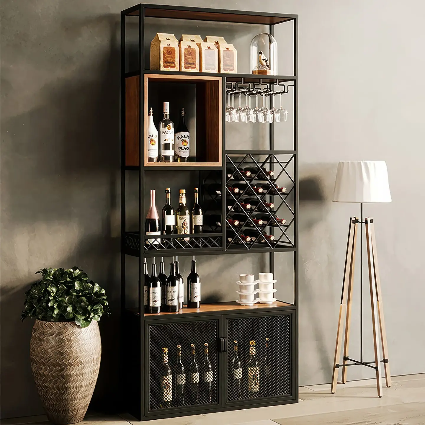 Bar y Cava de Vinos, Licores, copas y vasos. 3