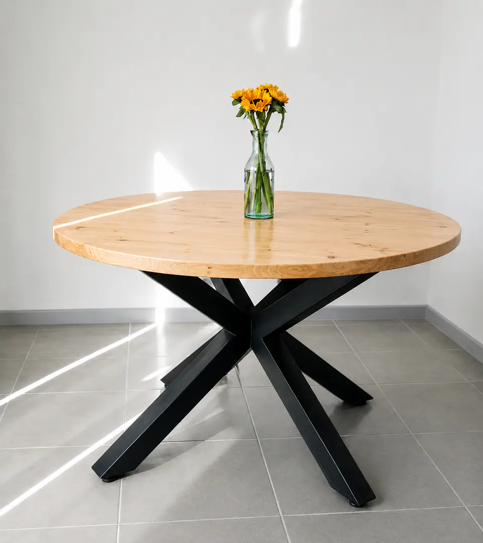 Comedor Redondo 6 personas Modelo Chillan 6
