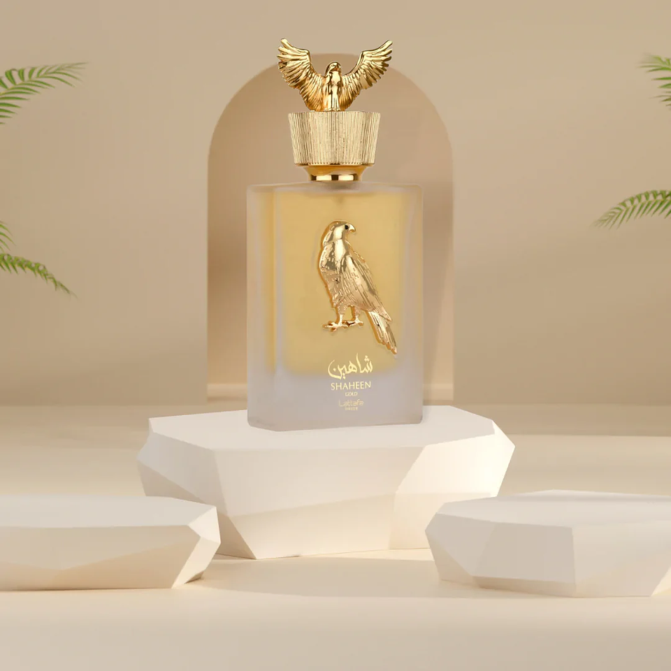 Perfume Shaheen Gold 100 ml EDP Unisex - Lattafa (Inspirado en Music For a While de Frederic Malle) 3
