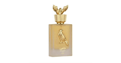 Perfume Shaheen Gold 100 ml EDP Unisex - Lattafa (Inspirado en Music For a While de Frederic Malle)