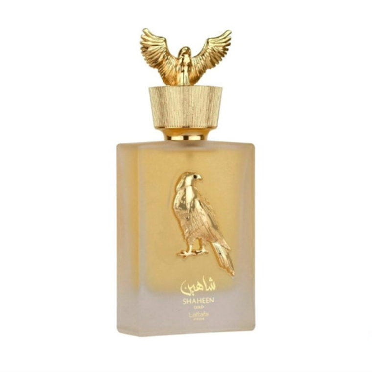 Perfume Lattafa Shaheen Gold 100 ml EDP Unisex - Inspirado en Music For a While de Frederic Malle 1