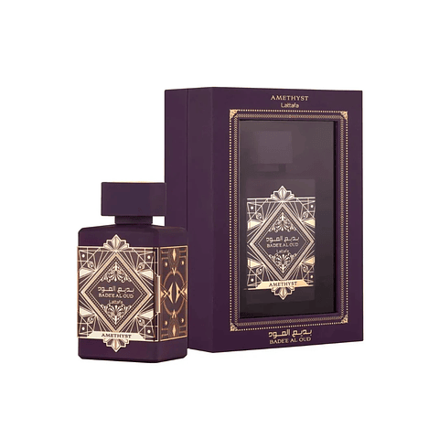 Perfume Lattafa Badee Al Oud Amethyst 100 ml EDP Unisex – Inspirado en Initio Atomic Rose