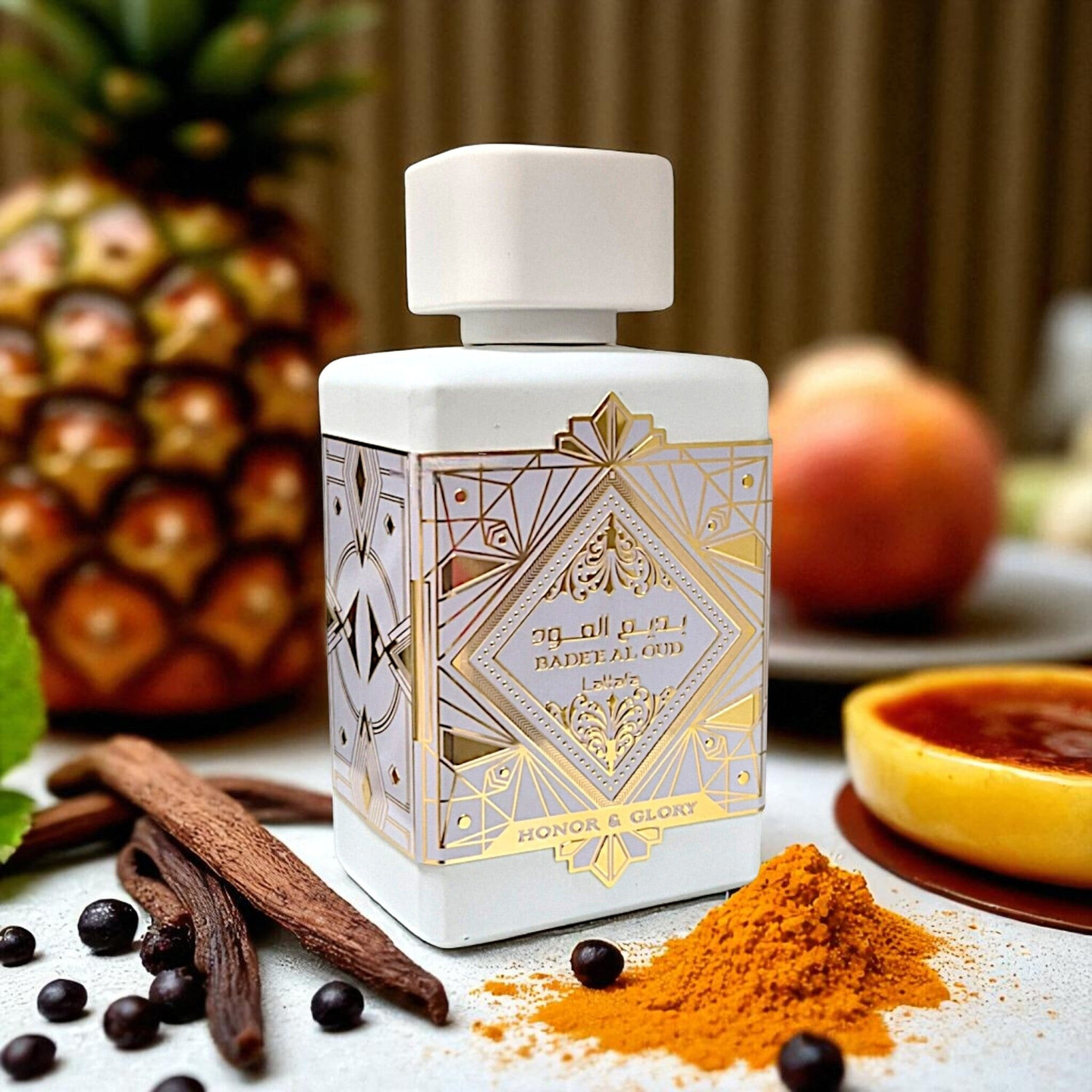 Perfume Lattafa Bade'e Al Oud Honor & Glory 100 ml EDP Unisex - Inspirado en Tribeca NYC EDP 2