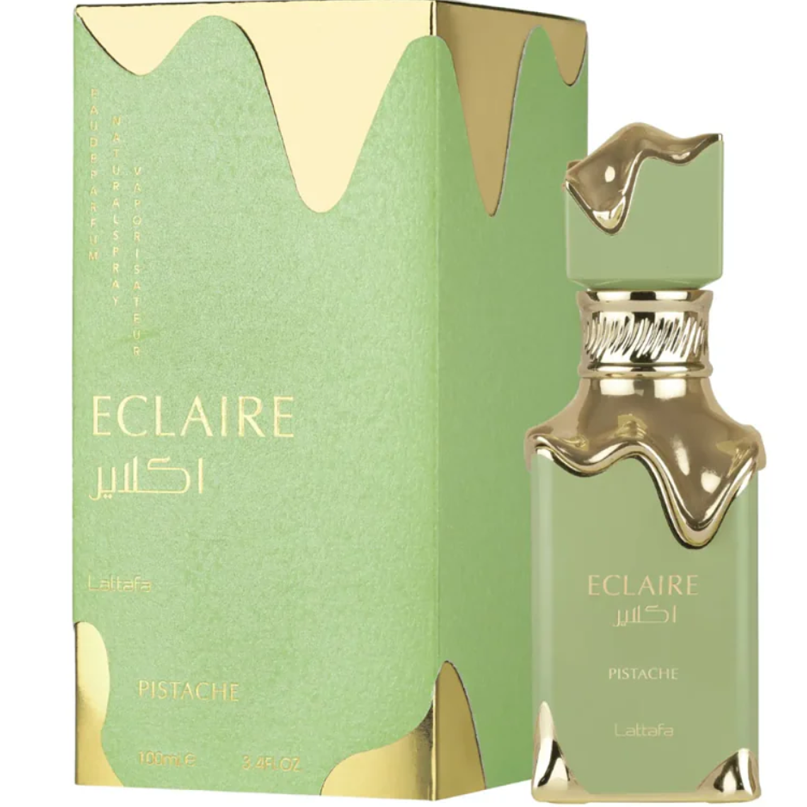 Perfume Eclaire Pistache Lattafa EDP 100ml Unisex - Inspirado en Pistachio Kunafa Anfar 1950 1