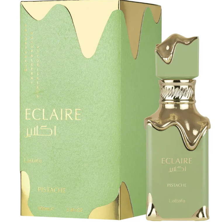 Perfume Eclaire Pistache Lattafa EDP 100ml Unisex - Inspirado en Pistachio Kunafa Anfar 1950 1
