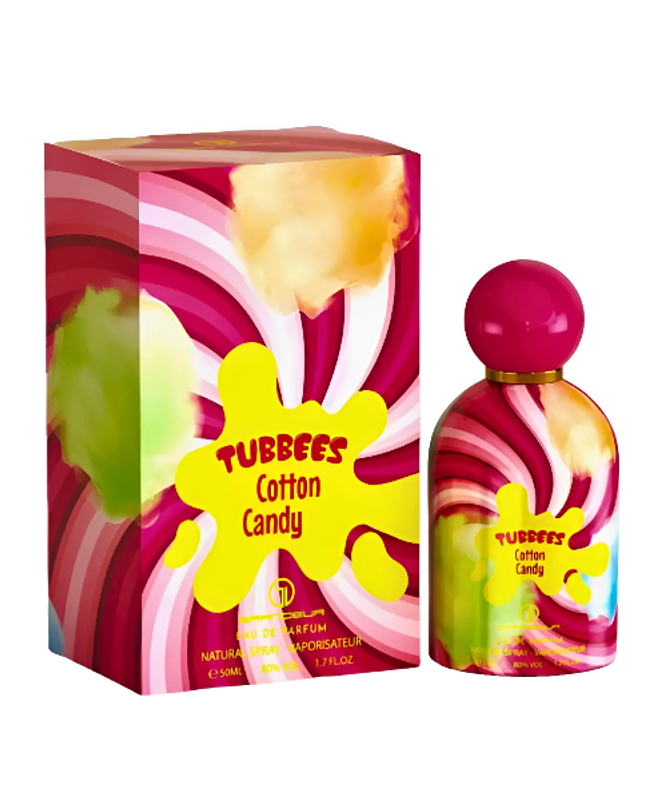 Perfume Cotton Candy 50ml EDP Unisex - Tubbees 1