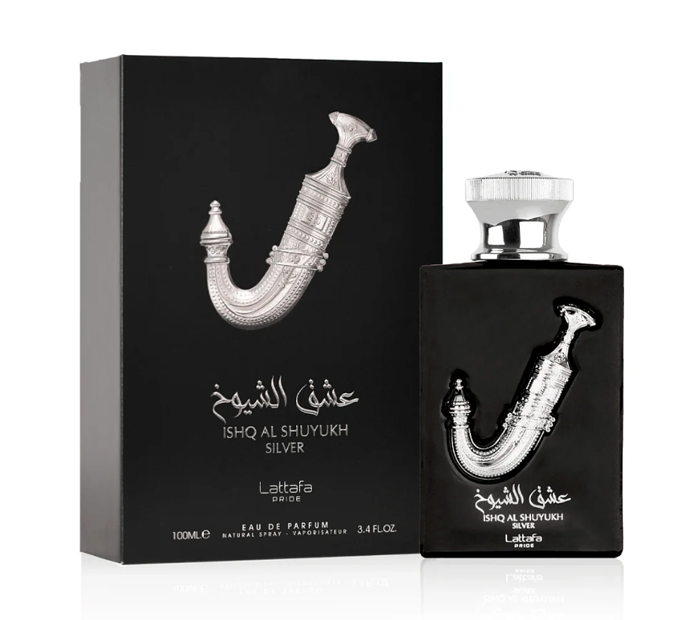 Perfume Ishq Al Shuyukh Silver 100ml EDP Unisex - Lattafa Perfumes 1