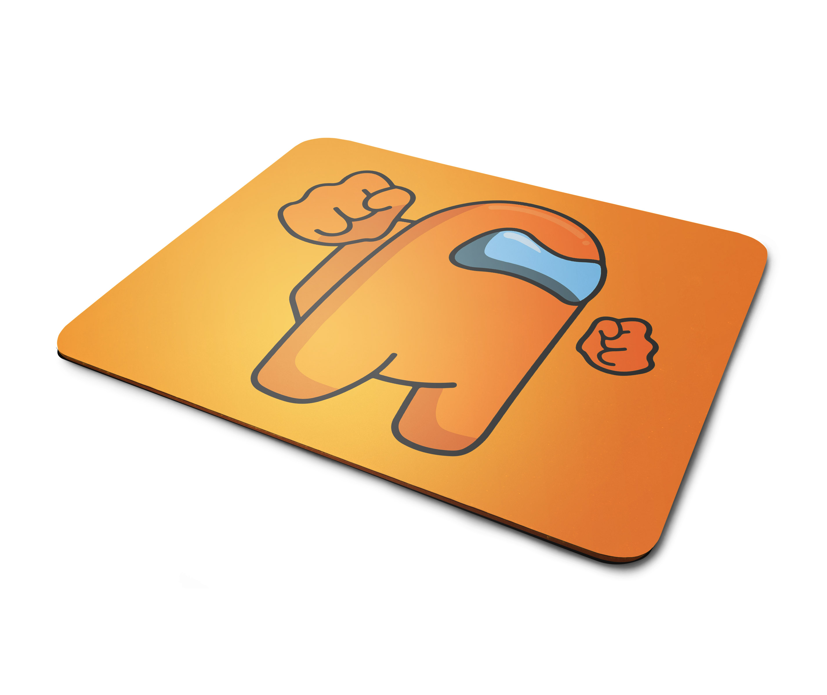 Mouse Pad Impostor naranjo