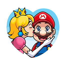 Polera Mario y reina