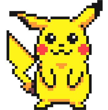 Polera Pikachu Pixel