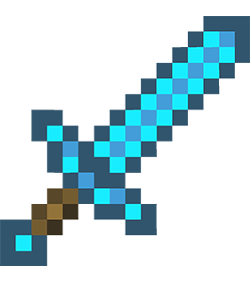 Polera Espada Pixel blue