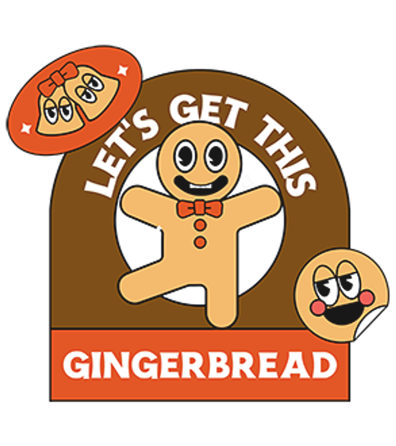Polera Gingerbread let´s get
