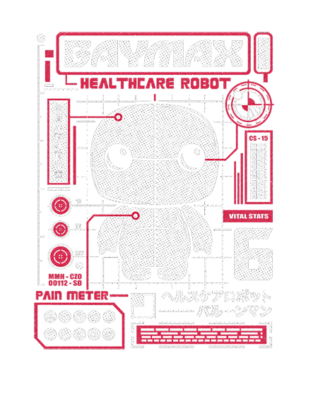 Polera Baymax