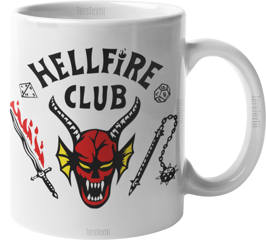 Tazón Hellfire Club White